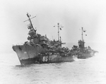 USS William D Porter (DD-579) sinking, June 1945 