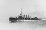 USS Winslow (DD-53) on trials, 1915 