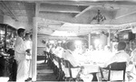 Wardroom of USS Wyoming (BB-32) 