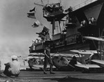 USS Yorktown (CV-5) during Fleet Problem XX 