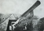 V-1 being wheeled out of bunker 
