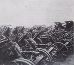 Abandoned German Guns, Etterbeek, 1918 