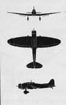 Plans of the Aichi D3A1 'Val' 