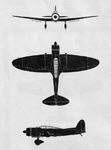 Plans of the Aichi D3A2 'Val' 