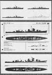 Plans of Akizuki Class Destroyer 