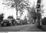 Armoured Cars on Sudentenland Border, 1938 