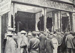Austrian Jewellers Shop wrecked, Paris 1914 