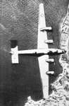 B-24 Liberator over Bardia, September 1943