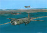 B-26 of No.21 Sqn SAAF, by Jim MacNee