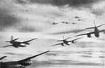 Martin B-26 Marauder formation over France