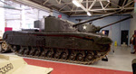 Black Prince Infantry Tank (A43) from the right 