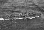 Bourrasque or L'Adroit Class Destroyer from above 