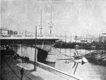 Destroyed Leopold Bridge, Liege, August 1914 