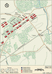 Bristoe Station Map 10: Warren's II Corps Escapes  
