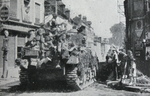 British Sherman in Gace, August 1944 