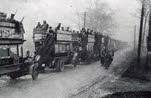 British Troops on London Buses, c.1914 