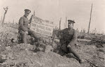 Captured German Lines, Gommecourt, Somme 