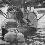 Consolidated Catalina: Being tied up to a bouy