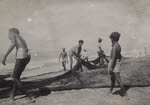Fishing Nets on a Ceylon Beach 