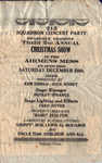 Christmas Concert, 1944: Front Page