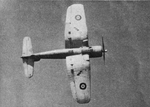Fleet Air Air Corsair II from Below 