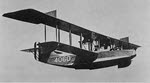 Curtiss H-16 in Flight 