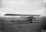 Curtiss JN-4 from the front 
