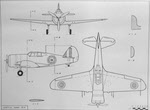 Plans of Curtiss Hawk 75 