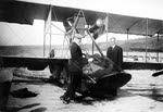 Glenn Curtiss and Henry Ford with Curtiss Model F 