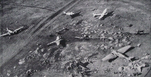 Derna Airfield after RAF Raids, 1941 