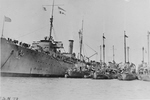 USS Melville (Destroyer Tender No.2), Queenstown, 1917 