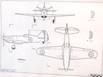 Plans of Dewoitine D.520