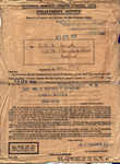 Enlistment Notice, 31 January 1941
