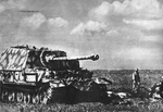 Camouflaged Panzerjäger Tiger (P) mit 8.8 PaK 42/2 (L/71)/ 'Ferdinand'/ 'Elefant' 