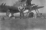 Fairey Firefly being serviced 