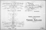 Plans of Fokker Dr.I 