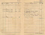 Log book for Lt D.W. Gay - 11-20 August 1944 