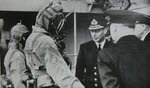 George VI inspects British Divers 