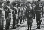 George VI and Lord Lovat inspecting Commandos 