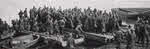 German POWs crossing the Rhine 