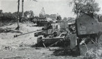 German armour destroyed by Typhoons 