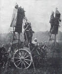 German Observation Ladders, c.1914 