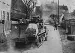 Germans surrender to M3 Half Track 