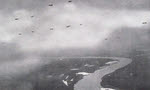British Gliders crossing the Rhine, March 1945 