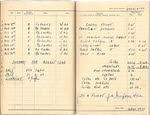 Log Book for E Griffin - August 1943 