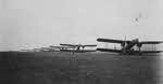 Squadron of Handley Page Heyford bombers 