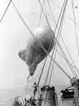 Kite Balloon on HMAS Huon 