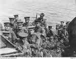 Australian Troops on HMS Beagle, Gallipoli 