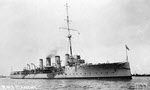 HMS Blanche from the right 