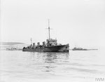 HMS Broke in Dover Harbour